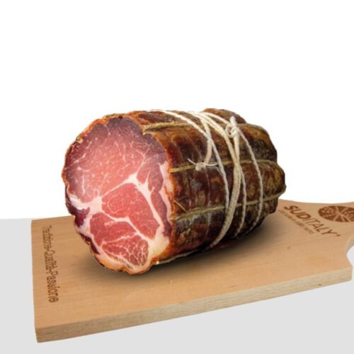 Capocollo Nostrano Piccante con Peperoncino di Calabria – 550/650g