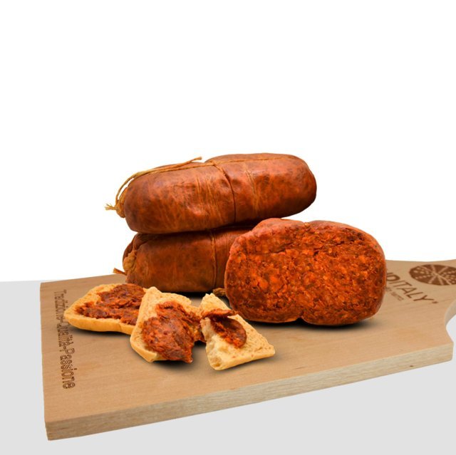Nduja con Peperoncino di Calabria - 400/500g