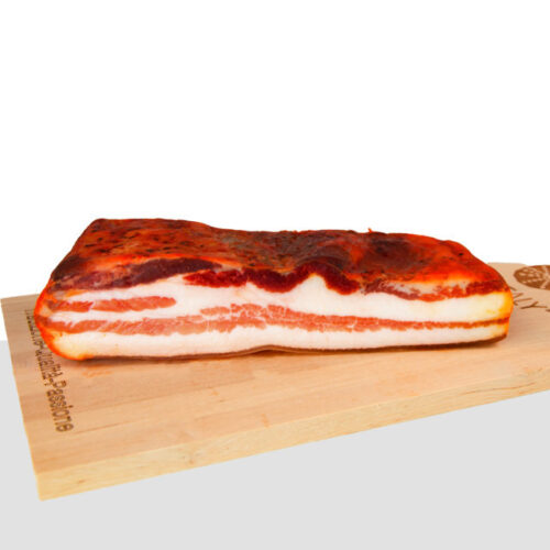 Pancetta Tesa Rossa “La Nostrana” – 400/500g