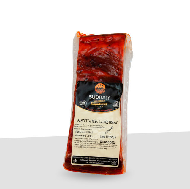 Pancetta Tesa Rossa "La Nostrana" - 400/500g - immagine 3